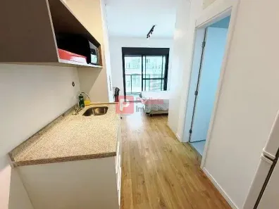 Apartamento com 1 Quarto para venda ou aluguel, 25m² no Jardim das Acácias, São Paulo