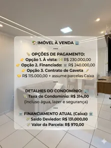 Apartamento com 2 Quartos à venda, 42m² no Alvorada, Manaus