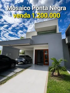 Casa de Condomínio com 3 Quartos à venda, 198m² no Ponta Negra, Manaus
