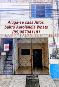 Casa com 1 Quarto para alugar, 60m² no Aerolândia, Fortaleza
