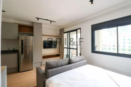 Apartamento com 1 Quarto para alugar, 25m² no Vila Cordeiro, São Paulo
