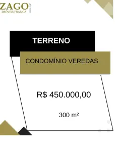 Lote/Terreno à venda, 300m² no Veredas de Franca, Franca