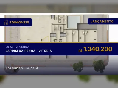 Ponto Comercial à venda, 36m² no Jardim da Penha, Vitória