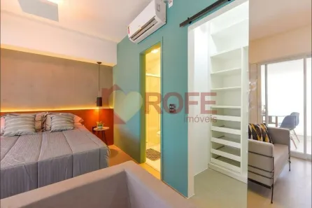 Apartamento com 1 Quarto à venda, 34m² no Pinheiros, São Paulo