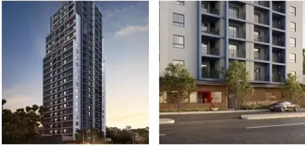 Apartamento à venda, 26m² no Novo Mundo, Curitiba