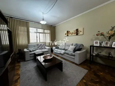 Apartamento com 3 Quartos à venda, 140m² no Pompéia, Santos