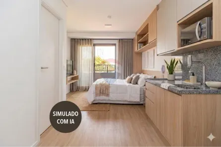 Apartamento com 1 Quarto à venda, 22m² no Chácara Santo Antônio (Zona Sul), São Paulo