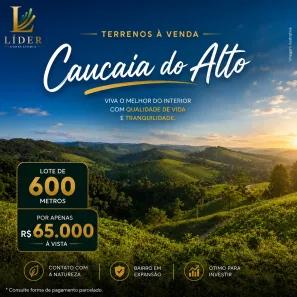 Lote/Terreno à venda, 500m² no Centro (Caucaia do Alto), Cotia