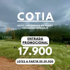 Lote/Terreno à venda, 500m² no Centro (Caucaia do Alto), Cotia