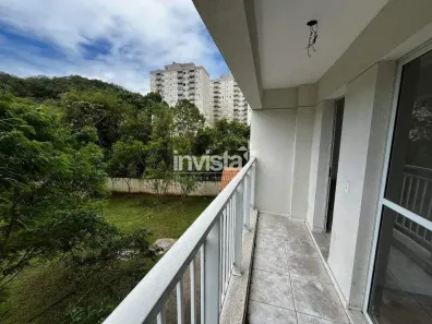 Apartamento com 2 Quartos para alugar, 65m² no Morro Nova Cintra, Santos
