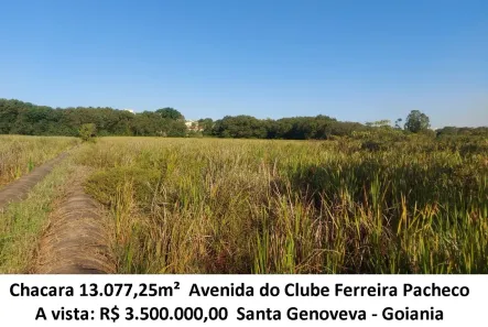 Lote/Terreno à venda, 13077m² no Santa Genoveva 2, Goiânia