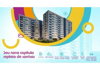 Apartamento com 2 Quartos à venda, 34m² no Jiquiá, Recife