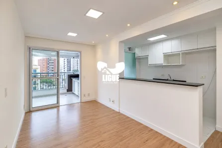 Apartamento com 2 Quartos para alugar, 63m² no Vila Assunção, Santo André