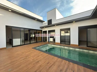 Casa de Condomínio com 3 Quartos à venda, 200m² no Jardim Residencial Dona Lucilla, Indaiatuba