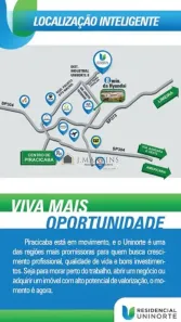 Lote/Terreno à venda, 200m² no Água Santa, Piracicaba
