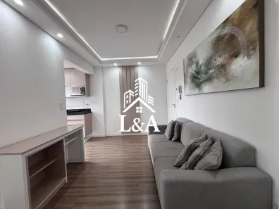 Apartamento com 1 Quarto para alugar, 47m² no Portão, Curitiba