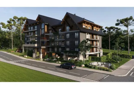 Apartamento com 1 Quarto à venda, 41m² no Várzea Grande 1º de Maio, Gramado