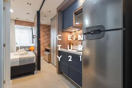 Apartamento com 1 Quarto para alugar, 27m² no Jardim Paulistano, São Paulo