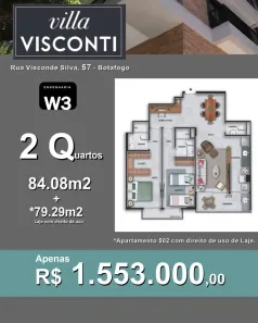 Apartamento com 2 Quartos à venda, 85m² no Botafogo, Rio de Janeiro