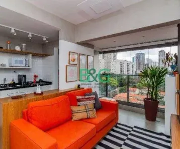 Apartamento com 1 Quarto à venda, 38m² no Brooklin Paulista, São Paulo