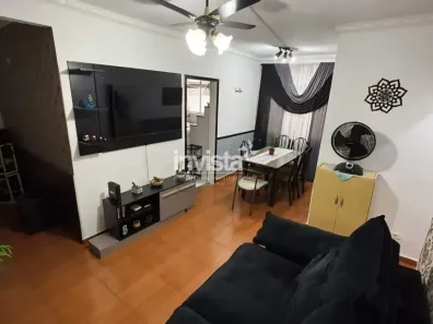 Apartamento com 2 Quartos à venda, 82m² no Encruzilhada, Santos