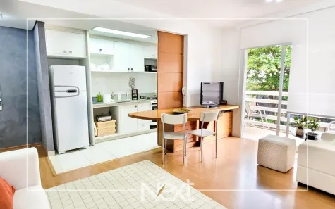 Apartamento com 1 Quarto para alugar, 52m² no Cambuí, Campinas