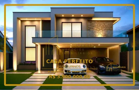 Casa com 4 Quartos à venda, 484m² no Manguinhos, Serra