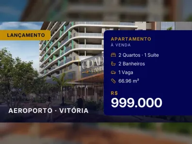 Apartamento com 2 Quartos à venda, 66m² no Aeroporto, Vitória