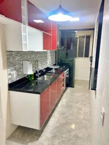 Apartamento com 2 Quartos à venda, 56m² no Loteamento Mogilar, Mogi das Cruzes