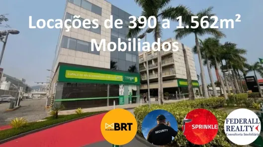 Sala Comercial para alugar, 391m² no Barra da Tijuca, Rio de Janeiro