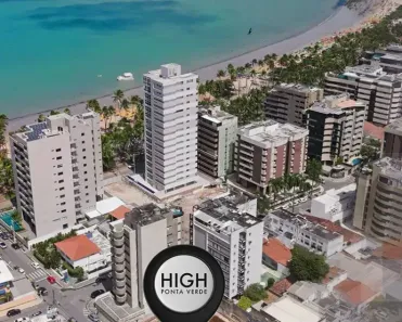 Apartamento com 1 Quarto à venda, 44m² no Ponta Verde, Maceió