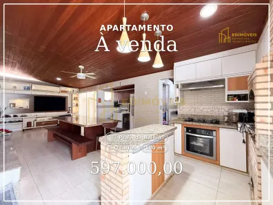 Apartamento com 3 Quartos à venda, 100m² no Praia da Baleia, Serra