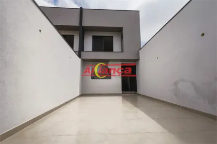 Sobrado com 3 Quartos à venda, 135m² no Jardim Santa Mena, Guarulhos