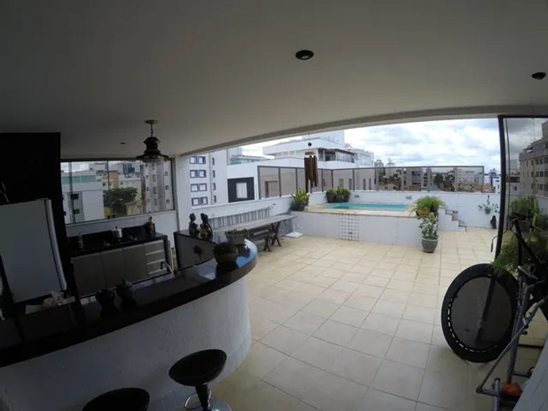 Cobertura com 5 quartos — Castelo, Belo Horizonte