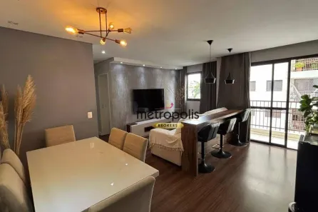 Apartamento com 2 Quartos para alugar, 80m² no Vila Floresta, Santo André