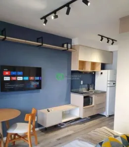 Apartamento com 1 Quarto para alugar, 24m² no Pinheiros, São Paulo