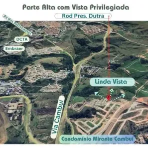 Lote/Terreno à venda, 250m² no Putim, São José dos Campos
