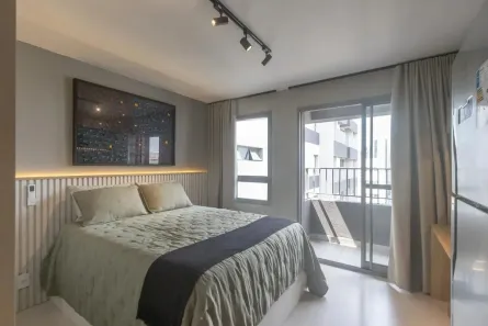 Kitnet com 1 Quarto à venda, 26m² no Indianópolis, São Paulo