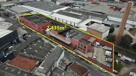 Galpão/Depósito/Armazém à venda, 2435m² no Parque Novo Mundo, São Paulo