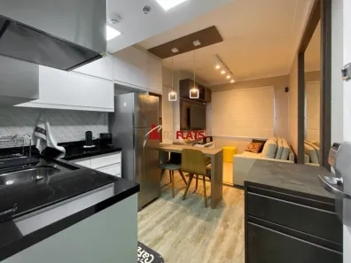 Flat com 1 Quarto para alugar, 30m² no Moema, São Paulo