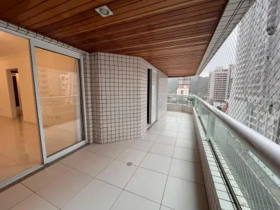 Apartamento com 3 Quartos para alugar, 120m² no Canto do Forte, Praia Grande
