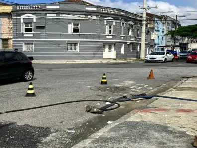 Ponto Comercial para alugar, 248m² no Vila Mathias, Santos