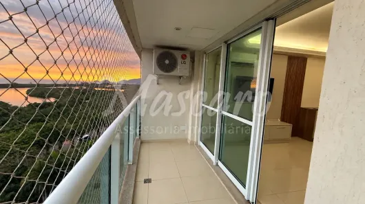 Apartamento com 3 Quartos para alugar, 124m² no Barra da Tijuca, Rio de Janeiro