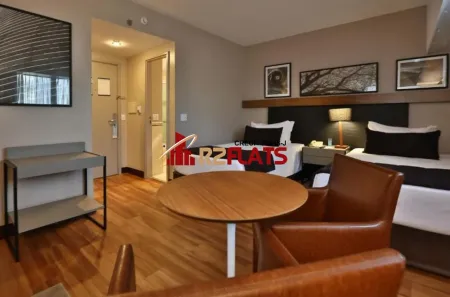 Flat com 1 Quarto à venda, 29m² no Cidade Monções, São Paulo