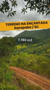 Lote/Terreno à venda, 7780m² no Encantada, Garopaba