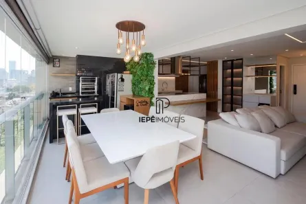 Apartamento com 3 Quartos para alugar, 130m² no Vila Gertrudes, São Paulo