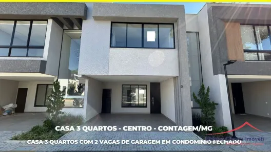 Casa de Condomínio com 3 Quartos à venda, 146m² no Central Parque, Contagem