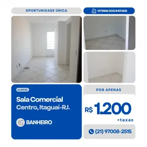 Ponto Comercial para alugar, 19m² no Centro, Itaguaí