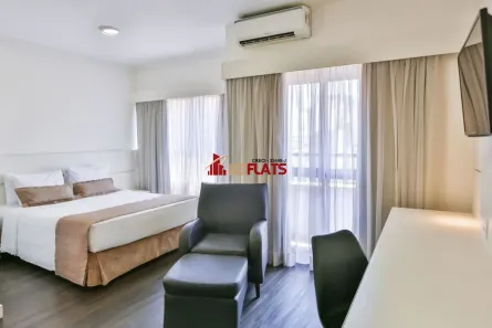 Flat com 1 Quarto à venda, 30m² no Jardim Paulista, São Paulo