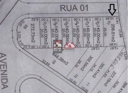 Lote/Terreno à venda, 256m² no Jardim Santa Júlia, São José dos Campos